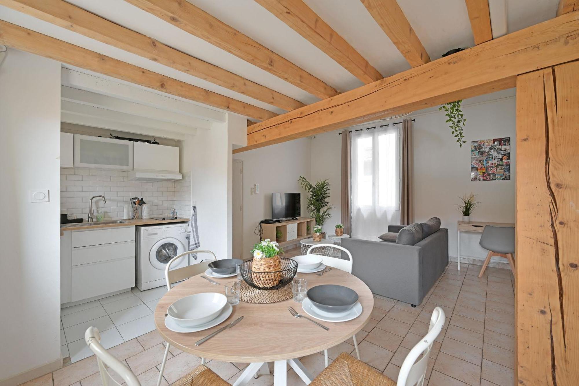 La Tour Des Teinturiers - Ac Clim - Wifi - Balcon Apartment *